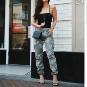 Army camouflage camo cargo pants